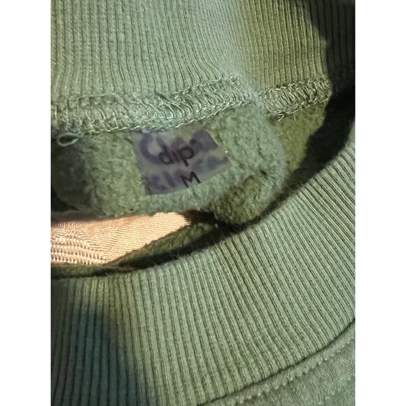 That's It I'm Not Going Anywhere Grinch Cropped Sweatshirt Medium - Picture 5 of 6